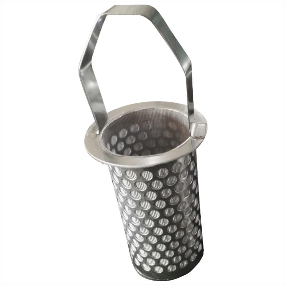 Stainless Steel Sintered Perforated Mesh Filter Basket Sintered