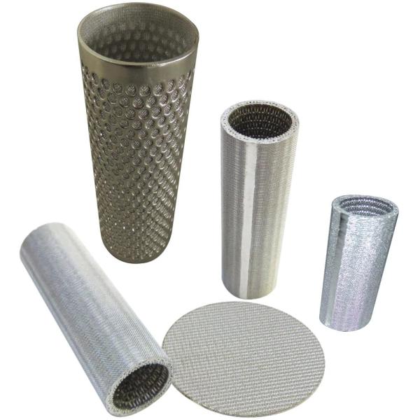 Sintered Stainless Steel Mesh Filter Tube