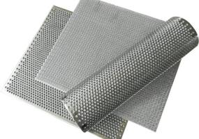 Perforated Sheet Sintered With Wire Mesh Laminate