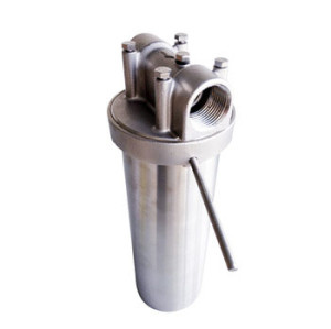 Single filter stainless steel woven wire mesh filter for juice/beverage filtration