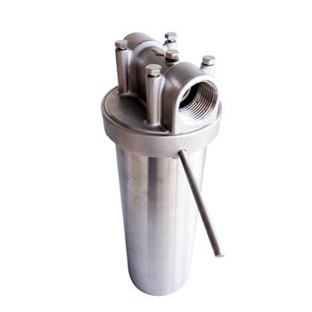 New products online ——Single filter stainless steel woven wire mesh filter for juice