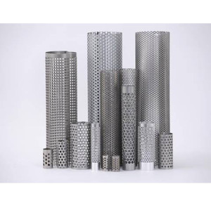 Perforated Metal Stainless Steel 304/316 Spiral Welded Filter Tube