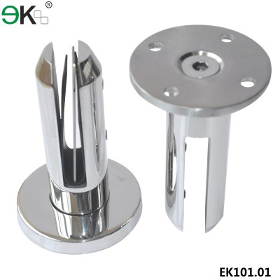 stainless steel swimming pool fence base plate glass spigot