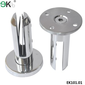 stainless steel swimming pool fence base plate glass spigot