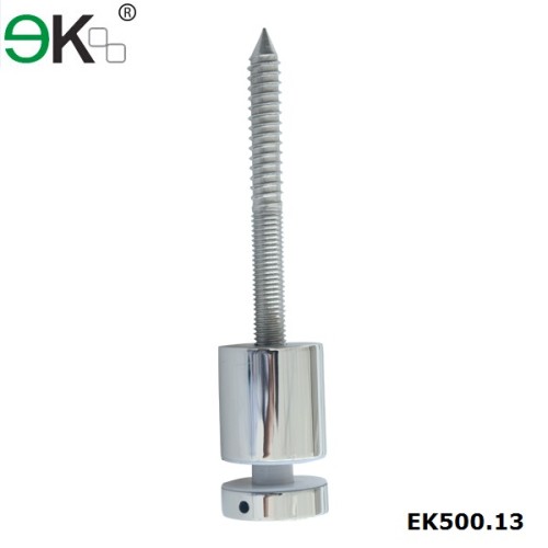 self tapping wall mount stainless steel glass standoff