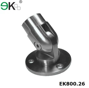 stainless steel adjustable railing base