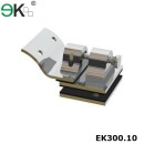 stainless steel lock latch for round post to glass