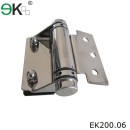square post to glass type glass door pivot hinge