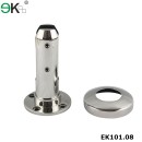 stainless steel face floor mount fixed spigot