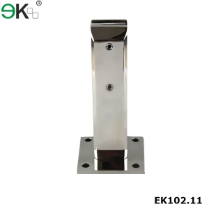 rust resistant frameless glass deck mount spigot