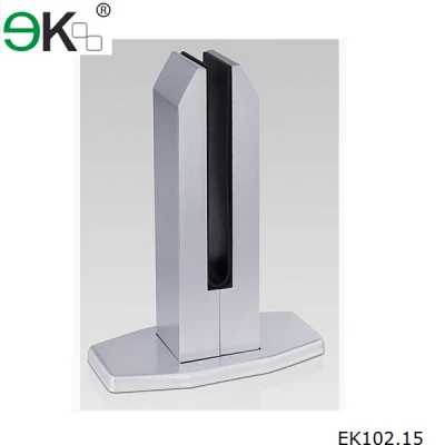 frameless deck mounting anodised aluminium alloy spigot