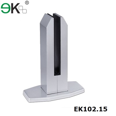 frameless deck mounting anodised aluminium alloy spigot