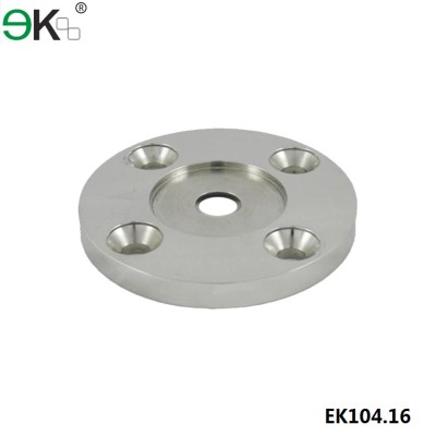 stainless steel thick round base plate