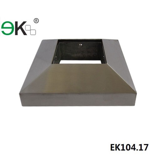stainless steel post base cover