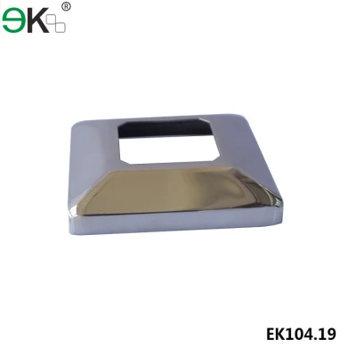 Stainless Steel Square Curved Dress Cover for Square Spigot