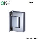 wall to glass fixing hold-open T Type hydraulic glass hinge