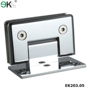 stainless steel bathroom T type single shower hinge