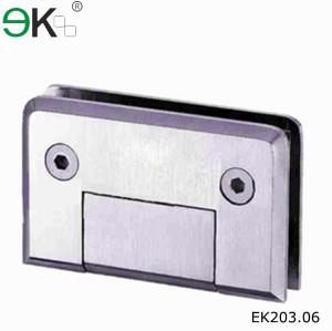 stainless steel wall to glass hinge for doors