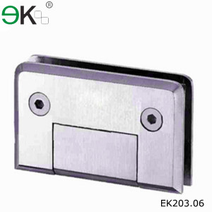 stainless steel wall to glass hinge for doors