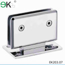 rotating mirror stainless steel door glass shower hinge