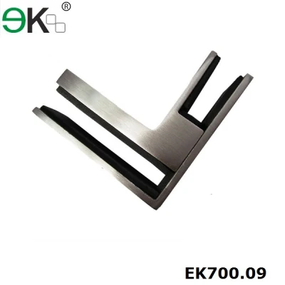 glass to glass 90 degree corner clamp