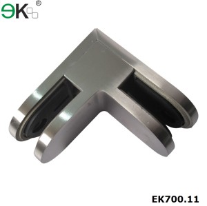 glass to glass 90 degree D glass clamp