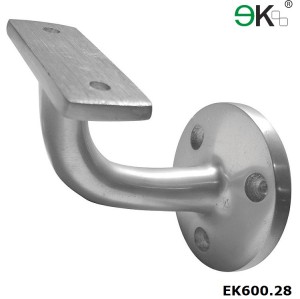 casting stainless steel fixed wall handrail bracket