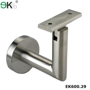 stainless steel wall mounted bracket with adjustable support