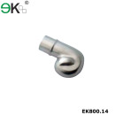 Stainless steel 45 degree railing handrail steel pipe bevel end caps