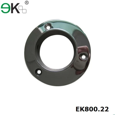 balcony round steel base plates for post