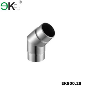 135 degree elbow pipe connector