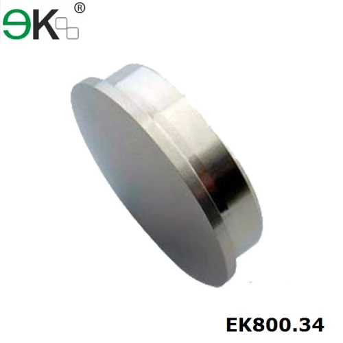 stainless steel glass fence post cap