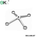 Stainless steel glass curtain wall four arms glass spider fitting