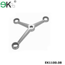 Stainless steel three arms glass curtain wall spider