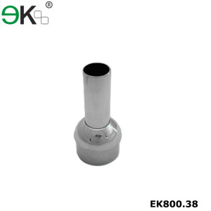 Stainless steel handrail dome post reducer