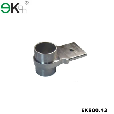 Stainless steel glass holder wall mount 2 bar handrail bracket