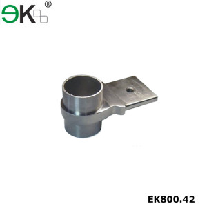 Stainless steel glass holder wall mount 2 bar handrail bracket