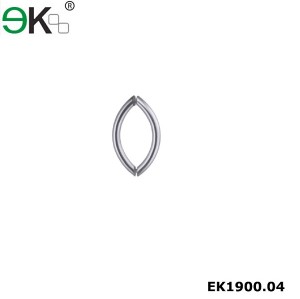 ekoo hardware wholesale stainless steel glass door handles