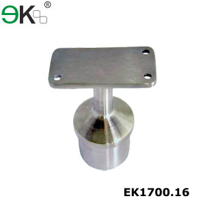 Stainless steel fixed pipe handrail support saddle bracket