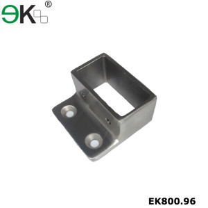 Stainless steel pipe fitting rectangular tube connector