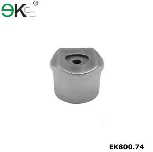 Stainless steel baluster railing pipe perpendiculars handrail fitting