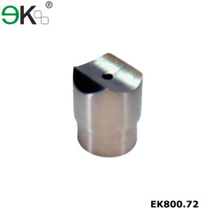 stainless steel perpendicular collar flush fitting tube connector