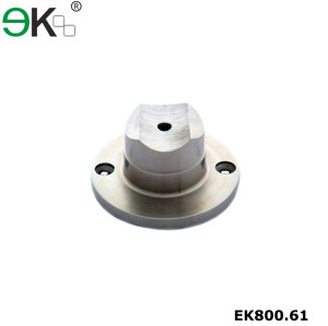 Stainless steel pipe fitting base plate rail support flange