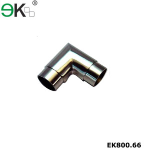 Stainless steel flush elbow fitting 90 degree tube connector