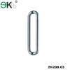 O shape stainless steel handle