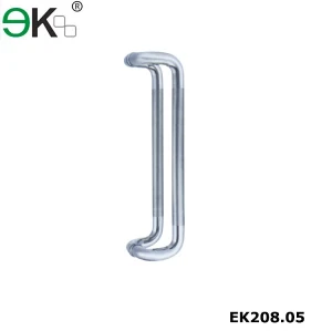 Stainless steel shower door hardware door pull handles