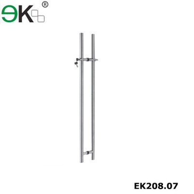 Stainless steel market glass door hardware handle