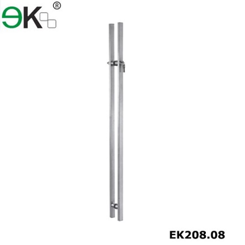 Stainless steel shopping mall building pull glass door handle