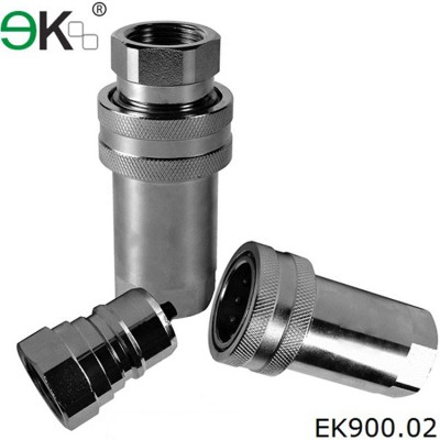 ISO7241-1A close stainless steel quick release coupling/quick hydraulic connector