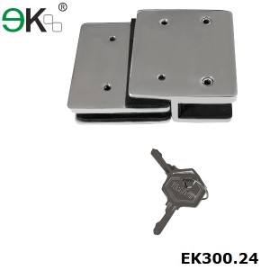 lockable two sided magnetic heavy duty gate latch